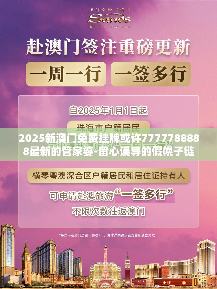 2025新澳门免费挂牌或许7777788888最新的管家婆-留心误导的假幌子链